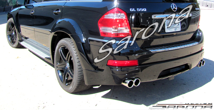 Custom Mercedes GL  SUV/SAV/Crossover Rear Lip/Diffuser (2006 - 2009) - $1490.00 (Part #MB-010-RA)